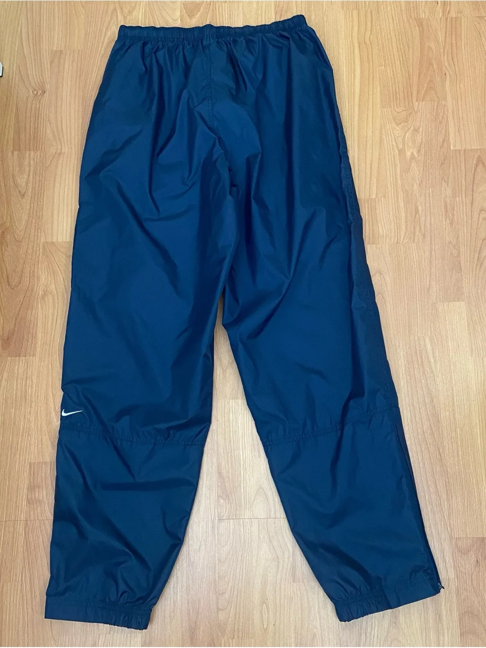 Nike Navy Nylon Vintage 90s Windbreaker Pants Men’s XL